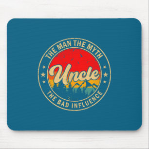 Onkel Mann Mythos Schlechter Einfluss Grafik Kunst Mousepad