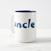 Onkel Mug Zweifarbige Tasse (Vorderseite Links)