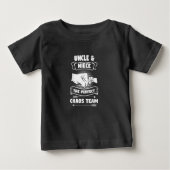 Onkel Niece A Perfect Chaos Team Godvater Baby T-shirt (Vorderseite)