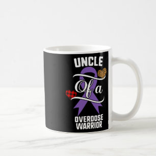 Onkel Overdose Awareness Leopard Buffalo Karierte Kaffeetasse