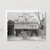 Onkel Paul's Pawn Shop, 1899 Postkarte (Vorne/Hinten)