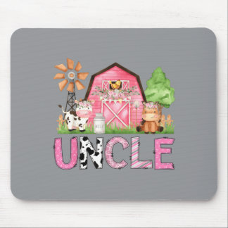 Onkel Pink Farm Tier Geburtstag Kinder passend Mousepad