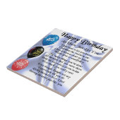 Onkel Poem - alles Gute zum Geburtstag Fliese (Seite)