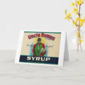 Onkel Remus Syrup LabelCairo, GA Karte (Gelbe Blume)