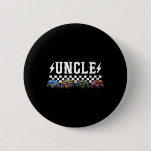 Onkel Retro Monster LKW Crew Geburtstagsmatte Button