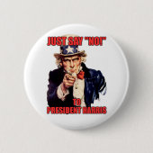 Onkel sagt einfach nein! Präsident Harris Button (Vorderseite)