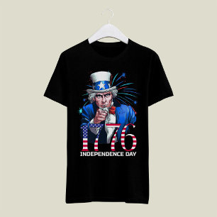 Onkel Sam 1776 Unabhängigkeitstag T-Shirt