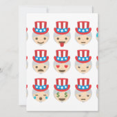 Onkel sam Emoji (Vorderseite)