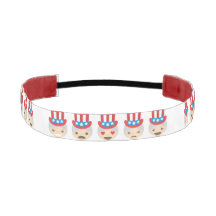 Onkel sam Emoji-Headband
