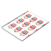 Onkel sam Emoji Notizblock (Linke Seite)