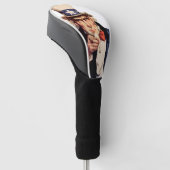 Onkel Sam Golf Headcover (angewinkelt)