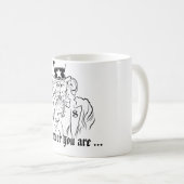 Onkel SAM hört zu Kaffeetasse (VorderseiteRechts)