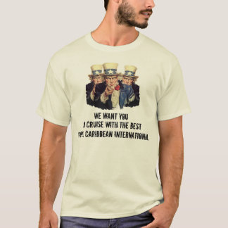 Onkel Sam Ich Will, Dass Du Mit Royal Caribbean Kr T-Shirt