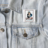 Onkel Sam: "Ich Woll DICH!" Button (Beispiel)