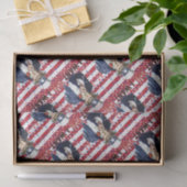 Onkel Sam, ich Wollte dich mit US Flagge Seidenpapier (Geschenk)