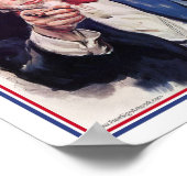 Onkel Sam: Ich WOLLTE DIR... Poster (Ecke)