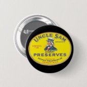 Onkel-Sam-Kirschkonserven Button (Vorne & Hinten)
