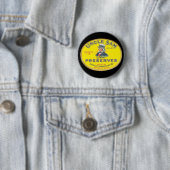 Onkel-Sam-Kirschkonserven Button (Beispiel)
