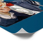 Onkel Sam Nur du kannst Tyrannei verhindern Poster (Ecke)