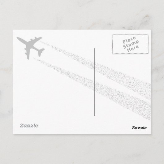 Onkel Sam sagt, ich Woll dir, nach oben zu schauen Postkarte (Rückseite)