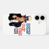 Onkel Sam sagte "stop playin' Case-Mate iPhone Hülle (Rückseite (Horizontal))