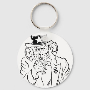 Onkel Sam Schlüsselanhänger