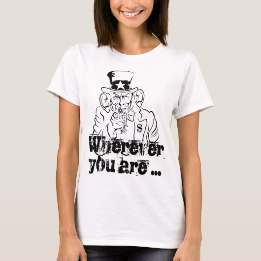Onkel Sam T-Shirt (Vorderseite)