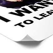 Onkel Sam WILL, SIE VERLIESSE MICH ALLEIN Poster (Ecke)