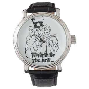 Onkel SAM - Wo immer du Äcker… Beobachte Armbanduhr