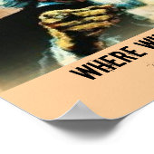 Onkel sam, Wo werden Sie für die Zombie Inv... Poster (Ecke)