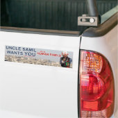 Onkel Samil will dich Aufkleber Autoaufkleber (Auf Lkw)