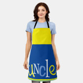 Onkel-Schürze Schürze (Getragen)