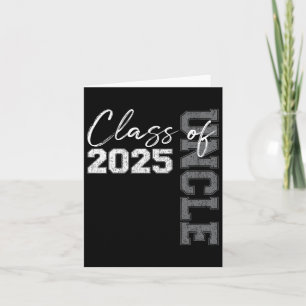 Onkel Senior 2025 Stolz auf einen Abgänger der Kla Karte