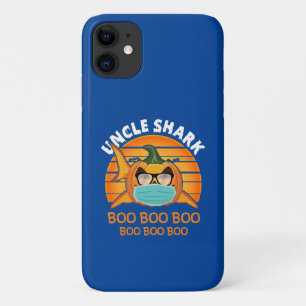 Onkel Shark Boo Boo Shirt Pumpkin Halloween Onkel Case-Mate iPhone Hülle