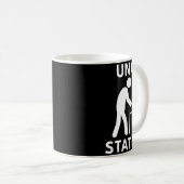 Onkel Status Lustiges Alten Leute Meme Kaffeetasse (VorderseiteRechts)