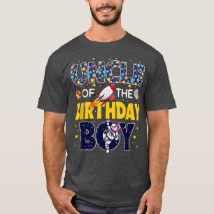 Onkel The Birthday Boy Outer Space Daddy Papa T-Shirt