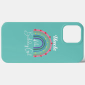 Onkel The Birthday Girl Rainbow Boho Birthday Case-Mate iPhone Hülle (Rückseite (Horizontal))