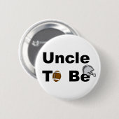 Onkel To Be Button (Vorne & Hinten)