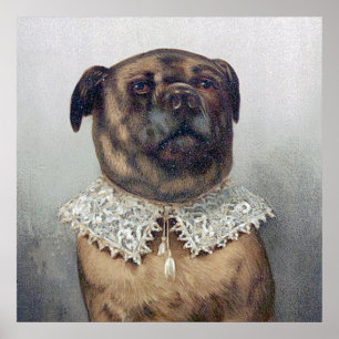 Onkel Toby, typische Kitsch-Kunst von Frederick Di Poster