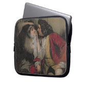 Onkel Toby und Witwe Wadman Laptopschutzhülle (Vorderseite Links)