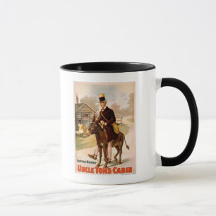 Onkel Toms Hütte Mann und Eseltheater Tasse