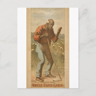 Onkel Toms Hütte, 'Onkel Tom' Vintage Theater Postkarte