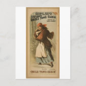 Onkel Toms Kabine, 'Eliza' Retro Theater Postkarte (Vorderseite)