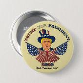 Onkel Trump Button (Vorne & Hinten)