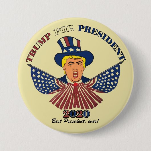 Onkel Trump Button (Vorderseite)