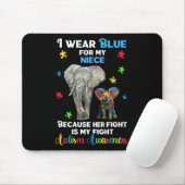 Onkel Tunt Autismus Bewusstsein Mousepad (Mit Mouse)