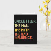 Onkel Tyler zitiert den Mann den Mythos den schlec Karte (Gelbe Blume)