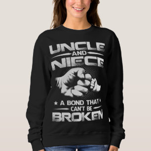 Onkel und Nichte eine Anleihe, die nicht zerbroche Sweatshirt