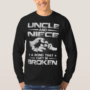 Onkel und Nichte eine Anleihe, die nicht zerbroche T-Shirt