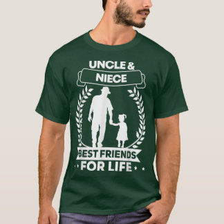 Onkel und Niece passen zu den besten Onkeln aller T-Shirt